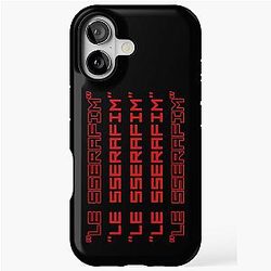 LE SSERAFIM Red Tough Case