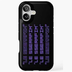 LE SSERAFIM Purple Tough Case