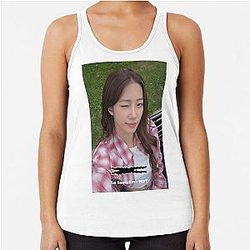 LE Sserafim Different Kazuha Limited Edition Merch K-pop Style with T-shirts Bags and More Racerback Tank Top