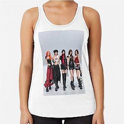 LE SSERAFIM Racerback Tank Top