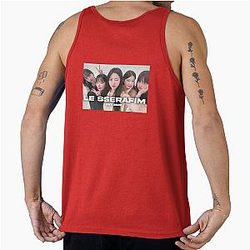 LE SSERAFIM group sticker  Tank Top