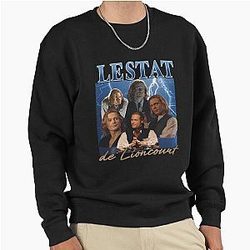 Lestat De Lioncourt 90s Graphic Pullover Sweatshirt
