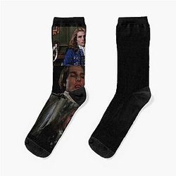 Needed Gifts Vertical Grid Lestat De Lioncourt Vampire Pale Edit Socks Unisex Size S