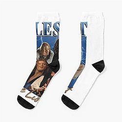 Lestat De Lioncourt Retro Graphic Socks