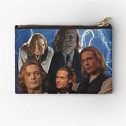 Lestat De Lioncourt Retro Graphic Zipper Pouch