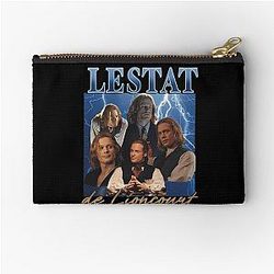 Lestat De Lioncourt 90s Retro Graphic Zipper Pouch