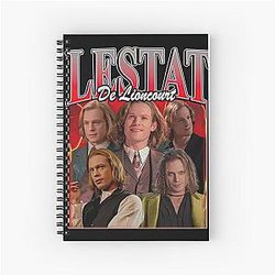 Anne Rice Lestat de Lioncourt Spiral Notebook