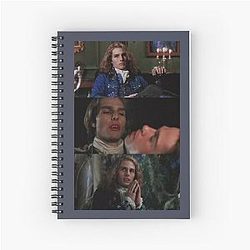 Vertical Grid Lestat de Lioncourt Spiral Notebook