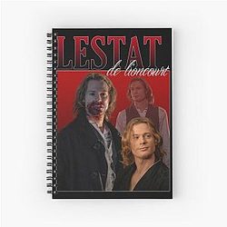 Lestat De Lioncourt 90s Vintage Design Spiral Notebook