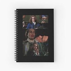 Needed Gifts Vertical Grid Lestat De Lioncourt Pale Edit Vampire Unisex Spiral Notebook