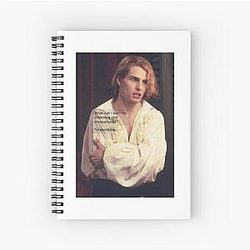 Bravery Lively Strong Good Lestat De Lioncourt Spiral Notebook
