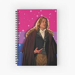 Lestat de Lioncourt Bisexual Flag Spiral Notebook