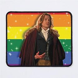Lestat de Lioncourt Rainbow Flag Mouse Pad