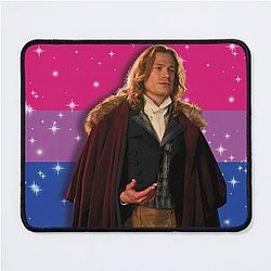 Lestat de Lioncourt Bisexual Flag Mouse Pad