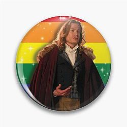 Lestat de Lioncourt Rainbow Flag Pin