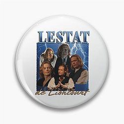 Lestat De Lioncourt Retro Graphic Pin