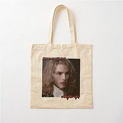 Vintage 90S Tom Cruise Brad Pitt Vampire Eyes Quote Lestat De Lioncourt Post Punk Tote Bag