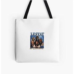 Lestat De Lioncourt S Retro Graphic All Over Print Tote Bag