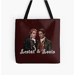 INTERVIEW WITH THE VAMPIRE Lestat de Lioncourt & Louis de Pointe du Lac All Over Print Tote Bag