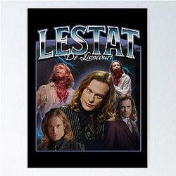 Lestat de Lioncourt vintage bootleg Poster