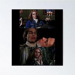 Needed Gifts Vertical Grid Lestat De Lioncourt Vampire Unisex Size Poster