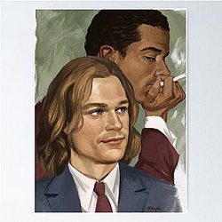 Louis de Pointe du Lac and Lestat Poster
