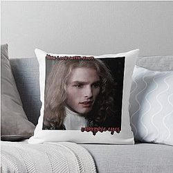Bravery Strong Good Lestat De Lioncourt Vampire Quote 90s Gifts Throw Pillow