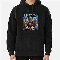 Lestat De Lioncourt 90s Graphic Pullover Hoodie