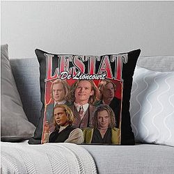 Lestat de Lioncourt 90s Vampire Throw Pillow