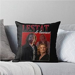 Lestat De Lioncourt Vintage Design Throw Pillow