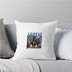 Lestat De Lioncourt Retro Graphic Throw Pillow