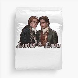 Bravery Strong Interview With The Vampire - IWTv Lestat De Lioncourt And Louis Point Duvet Cover