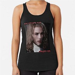 Vintage Iwtv Lestat de Lioncourt Vampire Eyes Quote 90s Tom Cruise Post Punk Brad Racerback Tank Top