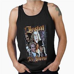 Lestat de Lioncourt Oil Painting Style Art Tank Top
