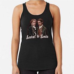INTERVIEW WITH THE VAMPIRE Lestat de Lioncourt & Louis de Pointe du Lac Racerback Tank Top