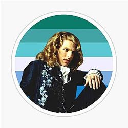 Lestat De Lioncourt MLM Gay Man Flag Sticker