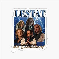 Lestat de Lioncourt 90s Graphic Sticker