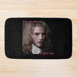 Vintage Iwtv Lestat De Lioncourt Vampire Eyes Quote 90s Tom Cruise Post Punk Bath Mat