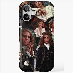 Collage Tom Cruise as Lestat de Lioncourt iPhone Tough Case