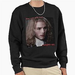 Vintage Iwtv Lestat De Lioncourt Vampire Eyes Quote 90s Brad Pullover Sweatshirt