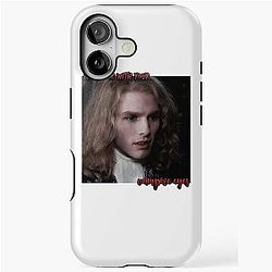 Bravery Lively Strong Quote Vampire Eyes Lestat De Lioncourt 90S Gifts iPhone Case