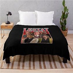 Lestat de Lioncourt 90s Vampire Throw Blanket