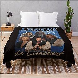 Lestat De Lioncourt 90s Throw Blanket