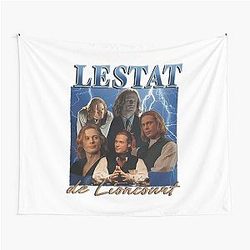 Lestat De Lioncourt Retro Graphic Tapestry