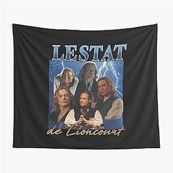 Lestat De Lioncourt 90s Retro Graphic Tapestry