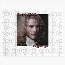 Bravery Strong Good Lestat De Lioncourt Vampire Eyes Quote 90S Tom Cruise Cool Gifts Jigsaw Puzzle