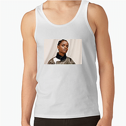 Hollywood Starlet Letitia Wright Tank Tops