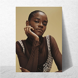 Glamorous Diva Letitia Wright Posters