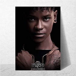 Red Carpet Queen Letitia Wright Posters