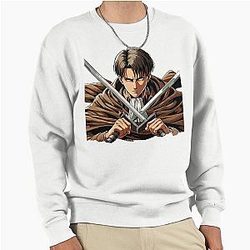 Levi Ackerman Pullover Sweatshirt